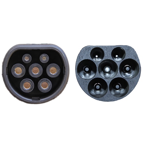 2-EVMOTIONS Delta Type2 -> Type2 (1x32A) 8m EV Töltő