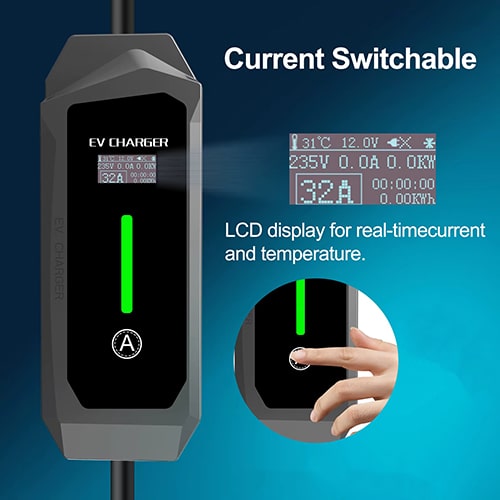 2-EVMOTIONS Lambda EVSE Type2 (max. 16A) EV Töltő